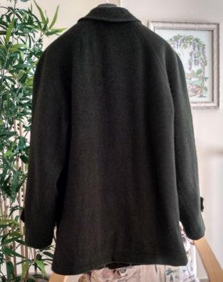 Chaquetón hombre verde botella oscuro 
