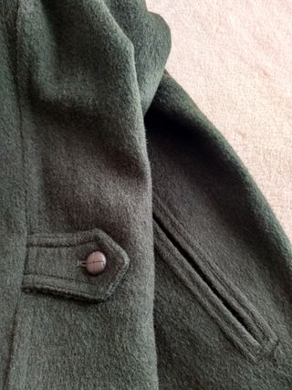 Chaquetón hombre verde botella oscuro 