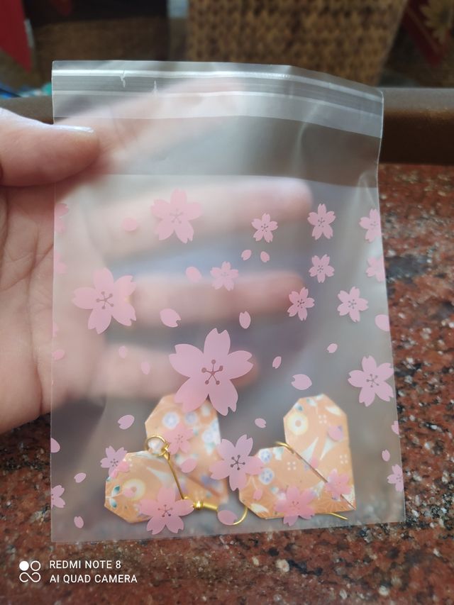 Orecchini Giappone (con bustina inclusa)