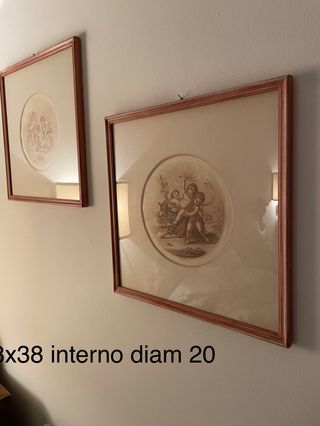 coppia di Stampe antiche