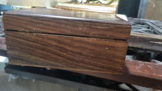 antigua cajita joyero madera