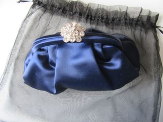 Bolso de fiesta de raso