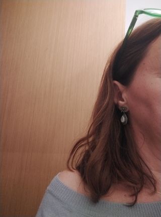 pendientes de nacar y marquesitas