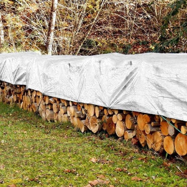 Toldo Impermeable 3x5m Blanco Reforzado