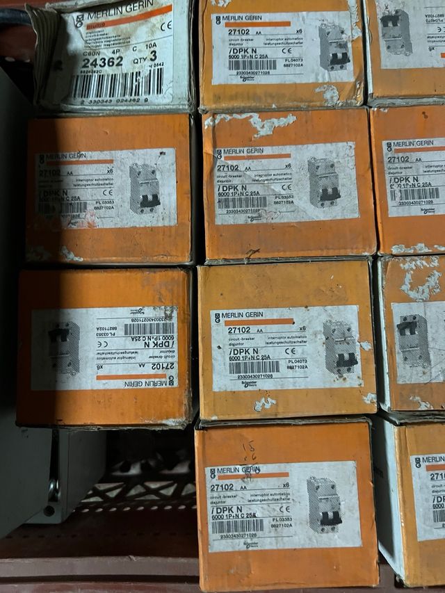 automaticos , diferenciales , contactores , 63amp