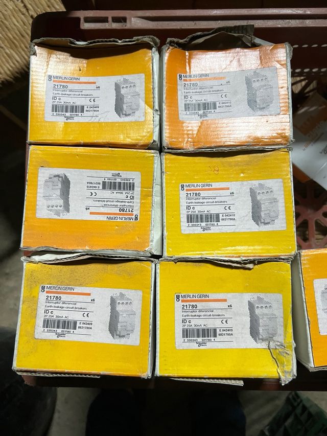 automaticos , diferenciales , contactores , 63amp