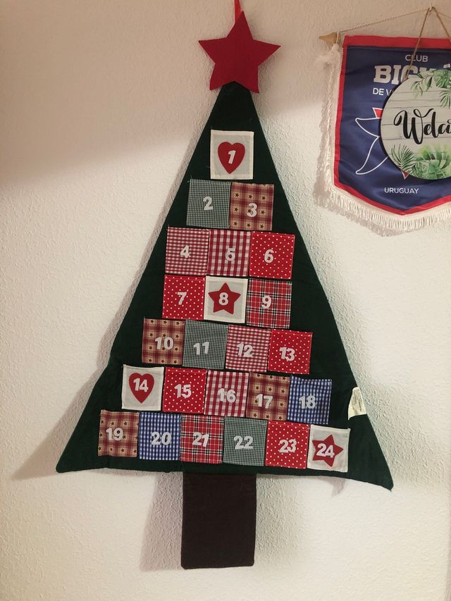 calendario adviento arbol