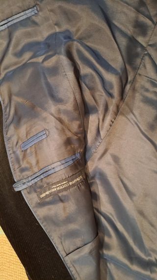 Americana pana azul marino 40-42