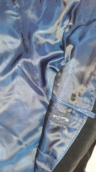 Americana pana azul marino 40-42