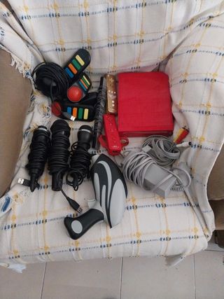 Wii más accesorios más juegos