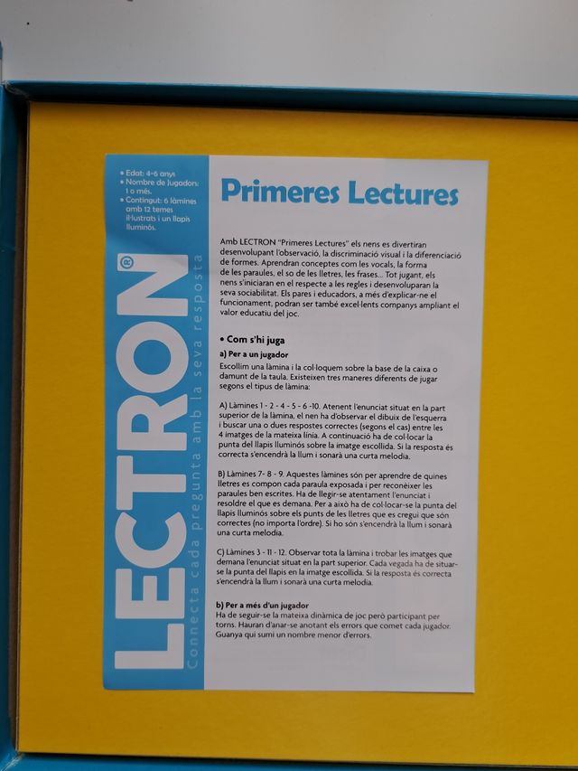 LECTRON - PRIMERES LECTURES