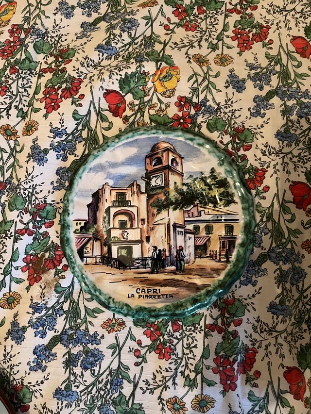 Piatto “La Piazzetta” di Capri