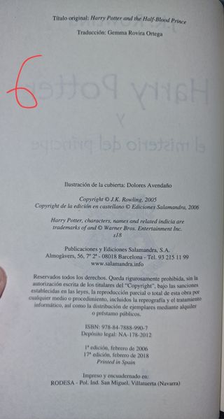 NO BAJO EL PRECIO!Colección completa HARRY POTTER