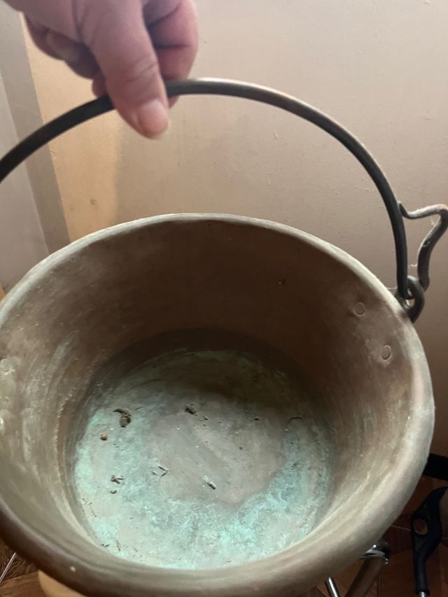 Paiolo da polenta in rame