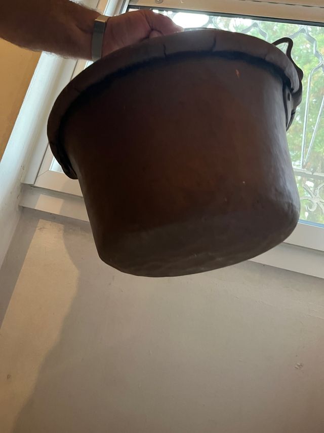 Paiolo da polenta in rame