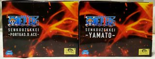Pack Figuras One Piece Portgas d Ace y Yamato