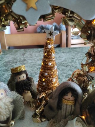 Presepe fatto a mano