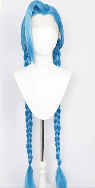 peluca jinx lacefront de calidad dokidoki