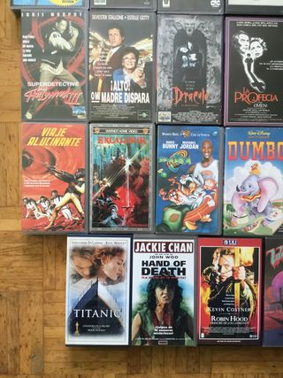 peliculas clasicas de varios generos vhs 10 unidad