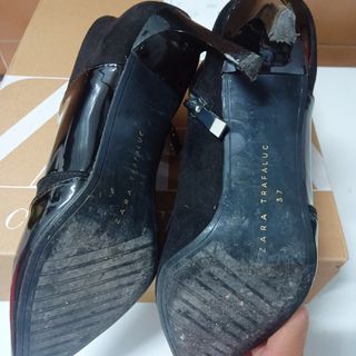 Zapatos de zara botín de tacón