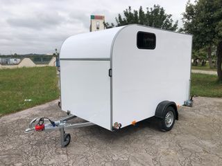 Remolque caja cerrada aerodinamico