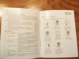 Cepillo facial limpiador y reafirmante