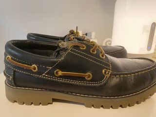 zapatos náuticos azules talla 41
