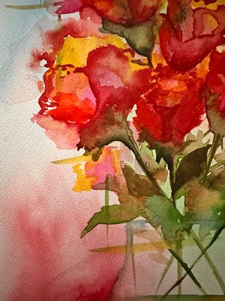 Pintura acuarela