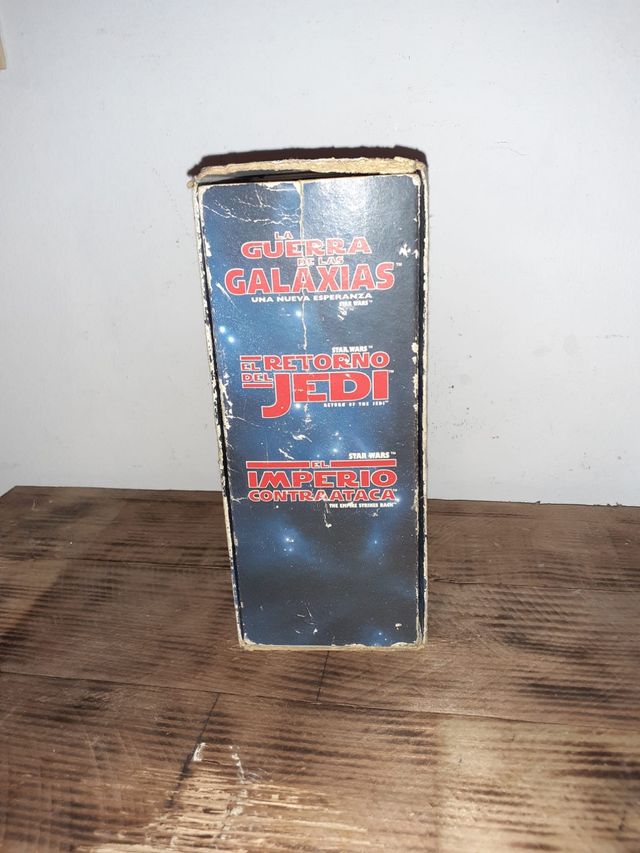 Triologia vhs la guerra de las galaxias 1995.