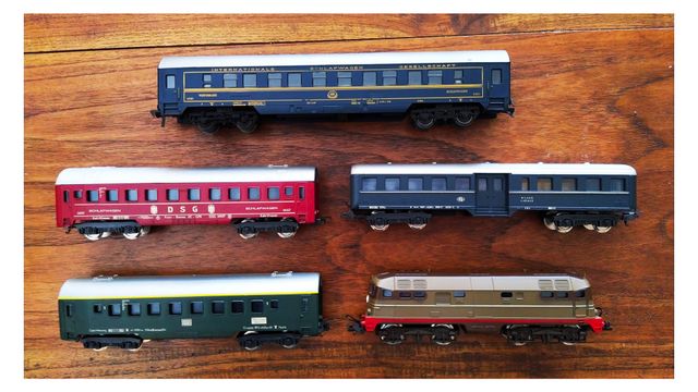 TRENINO LIMA H0 anni 70