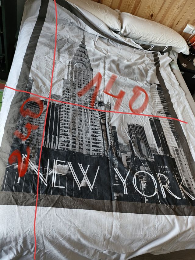 Funda nordica para cama de 2mX90cm