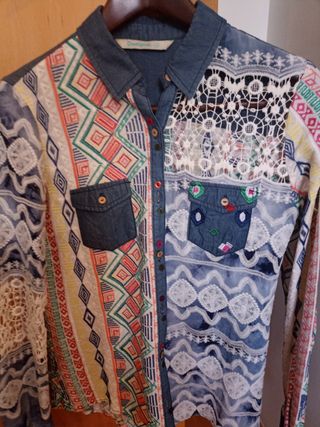 Blusa desigual mujer