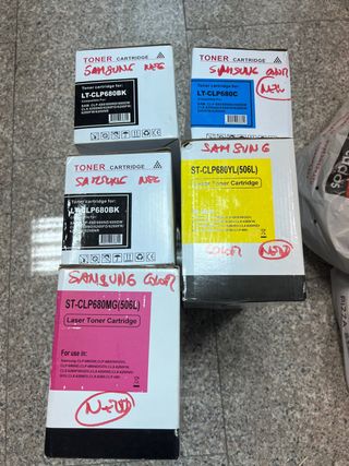 Toner color laser samsung multi