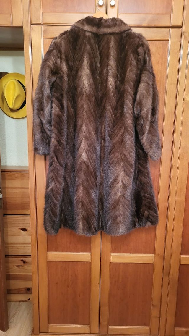 Abrigo de piel