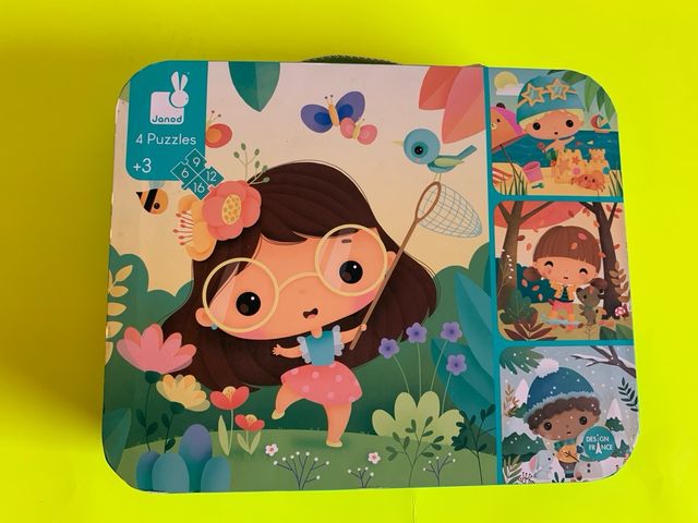 🧩 Puzzle Janod 4 estaciones