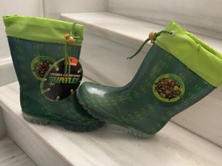 Botas de agua Tortugas Ninja.