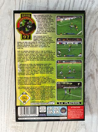 Worldwide Soccer 97 SEGA SATURN