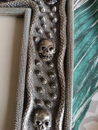 Conjunto zara home calavera cuadro portallaves