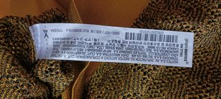 Jersey punto Zara Dorado