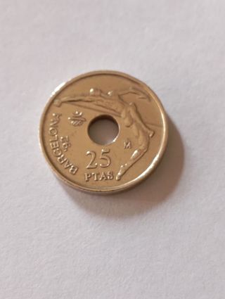 Moneda  año 1991 . Barcelona 92