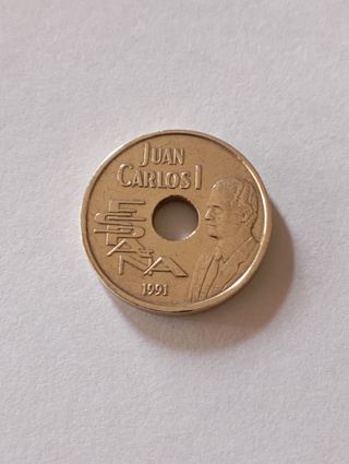 Moneda  año 1991 . Barcelona 92