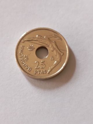 Moneda  año 1991 . Barcelona 92