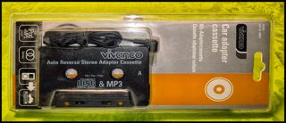 Adaptador de cassette para audio externo