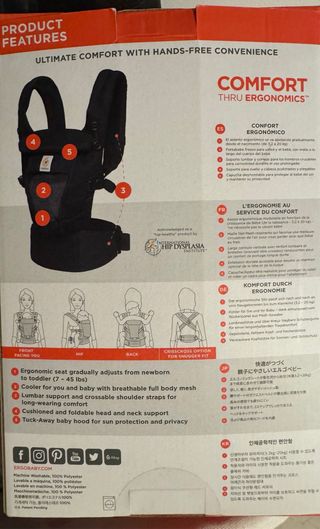 mochila porteo ergobaby