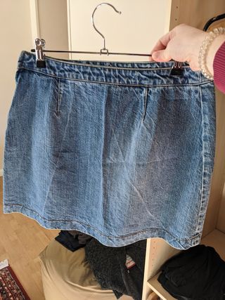 Falda vaquera Corte inglés T40