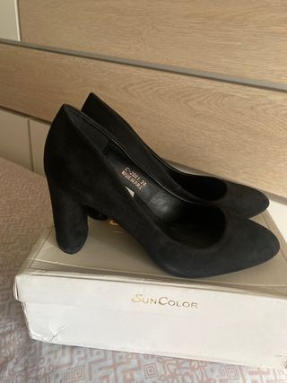 zapatos de ante