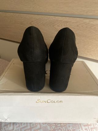 zapatos de ante
