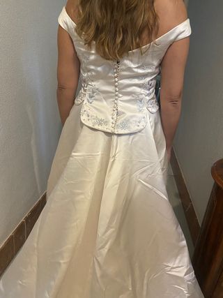 Vestido novia talla S