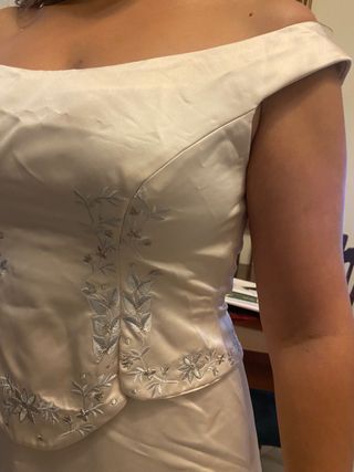 Vestido novia talla S