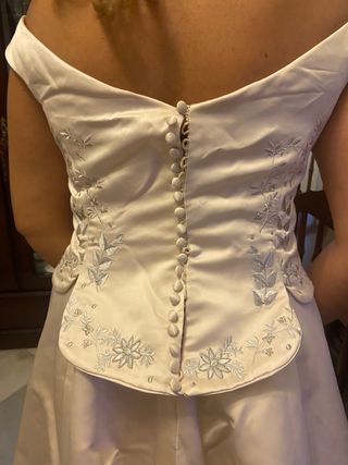 Vestido novia talla S